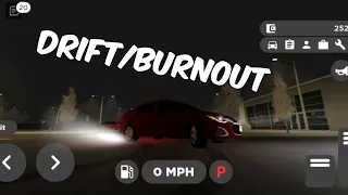 How to do Burnout/Drift on Greenville (ROBLOX)