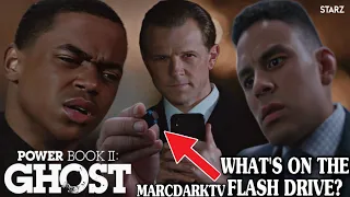 POWER BOOK II: GHOST SEASON 4 WHAT WAS ON THE FLASH DRIVE SAXE GAVE AGENT YOUNG?
