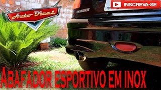 abafador esportivo peugeot 206 - Auto dicas