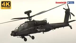 Army Air Corps WAH-64D APACHE Attack Helicopter at RIAT 2017 [*UltraHD and 4K*]