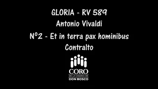 Vivaldi's Gloria - 02 - Et in terra pax hominibus - Contralto
