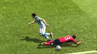 FIFA 15. Кубок Америки 2015. 1/4 финала. Аргентина - Колумбия. 1-й тайм.