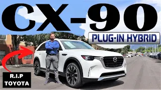 2024 Mazda CX-90 PHEV: WAY BETTER Than The Toyota Highlander Hybrid