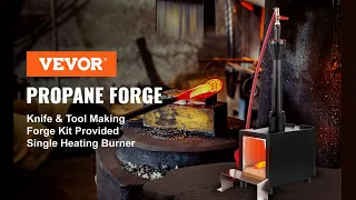 VEVOR Propane Knife Forge, for Knife and Tool Making