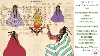 Indian Education for All Ethnobotany Webinar #4 Annie Sorrell and Loga Fixico