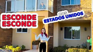 ESCONDE ESCONDE EM FAMÍLIA NA CASA DOS ESTADOS UNIDOS | Luluca