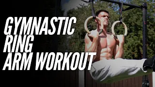 Gymnastic Ring Arm Workout! (Build Strength + Size)