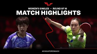 Joo Cheonhui vs Kasumi Ishikawa | WS R16 | Singapore Smash 2023