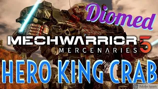 Mechwarrior 5 Hero's of the Inner Sphere   King Crab Hero Mech