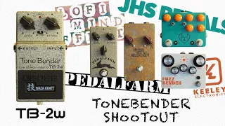 Boss TB-2W vs PedalFarm F2 / Lo-Fi Mind Revenger / JHS Bun Runner / Keeley Fuzz Bender