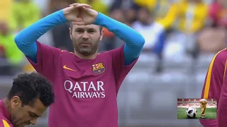 Andres iniesta THANK YOU tribute to a legend.