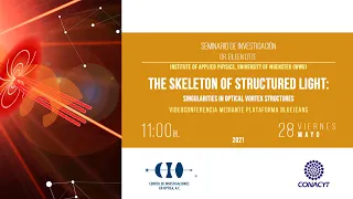 Seminario: The skeleton of structured light: singularities in optical vortex structures.