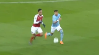 Aubameyang VS Kyle Walker - Amazing Speed