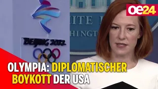 Olympia: Diplomatischer Boykott der USA