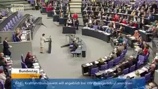 Bundestag: Sahra Wagenknecht zur europäischen Asylpolitik am 15.10.2015