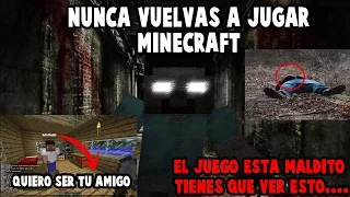 NO JUEGUES MINECRAFT PE A LAS 3:30 AM ¡¡CASO REAL!!