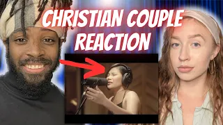 AMERICAN COUPLE REACTION | I'M YOUR ANGEL by KATRINA VELARDE ft
        BUDAKHEL