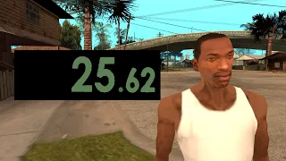 GTA SA Speedrun CJ World Record