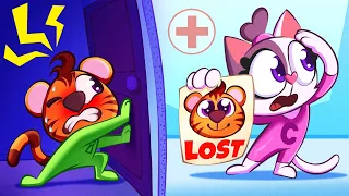 Looking For The Missing Baby! 🙀 | Baby Got Lost At The Hospital | Safety Tips For Kids ✨