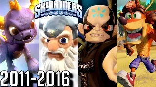 Skylanders - ALL INTROS 2011-2016 (PS4, Wii U, Xbox, 3DS)