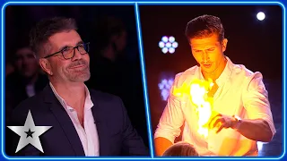 MAGICIAN Lewis Fuller TELEPORTS in front of our eyes! | Semi-Finals | BGT 2023