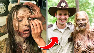 The Walking Dead Cast: What It Looks Like Behind The Scenes..