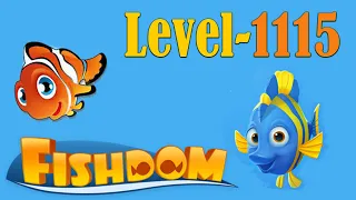 Save  fish game / fishdom / level 1115 / fishdom level 1115