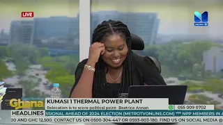 Beatrice Annan lectures Akosua Manu on energy & power issues 🔥🔥🔥