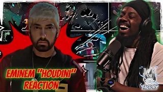 THE KING ANTAGONIST RETURNS!!!!! | Eminem - Houdini Official Music Video REACTION | The Pause Factor