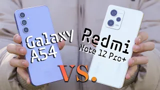 Samsung Galaxy A54 vs. Redmi Note 12 Pro+: Kampf um das beste Mittelklasse-Smartphone