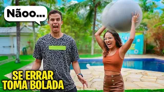 SE ERRAR A RESPOSTA LEVA BOLADA! - LOUCURA! - #SHORTS