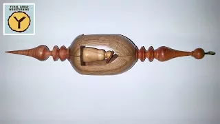 Woodturning 2014 Christmas Ornament Challenge, First entry