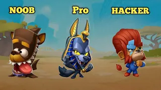 Zooba Noob Vs Pro Vs Hacker | Suriyax YT