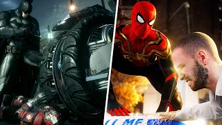 Marvel's Spider-Man vs Batman Arkham Knight - Interrogation Scene (Comparison)