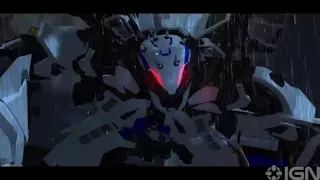 Optimus Vs Transit Deleted scene but with fall of cybertron music