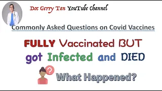 Fully Vaccinated with Covid 19 Vaccine But Still got Severe COVID Infection and Died... Why?