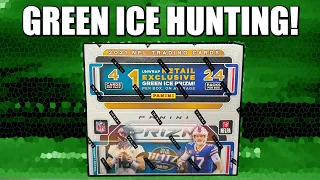 👀 FIRST LOOK:  2021 Panini Prizm NFL 24-Pack Retail Box  (Green Ice + Checkerboards!)