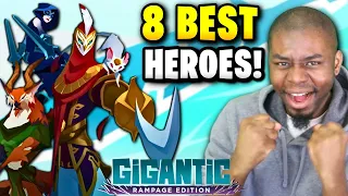 BEST Heroes For NEW Players - Gigantic Rampage Edition