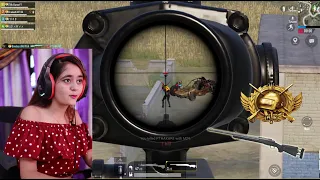 Only Sniping Headshot Montage by Sniper Queen [FACECAM] | Bindass Kavya Gaming