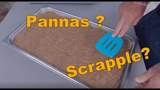 Making Pannas (Scrapple?) like the SETTLERS used to