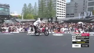 Ryo Katagiri | 1st place - UCI BMX Flatland World Cup Final | FISE Hiroshima 2019