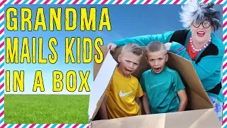 IT WORKED!!  Silly Grandma Mails Kids By Accident!!