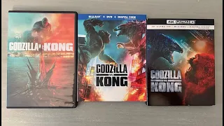 Godzilla vs Kong out on Dvd, Blu-Ray and 4K Today!