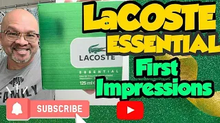 LACOSTE ESSENTIAL EDT: First Impressions