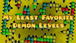 One Demon I Hate For Each Difficulty