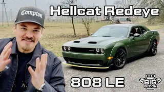 Dodge Challenger Hellcat Redeye 808 lóerő - Hogy lehet ez legális? (BigBlockTV Különleges Verdák)