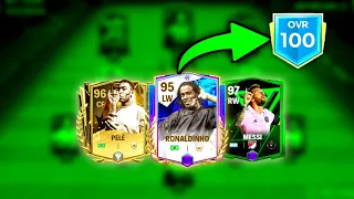 Road To 100 Rating! Best Team Upgrade Ever - We've Pelé, Ronaldinho, Messi!