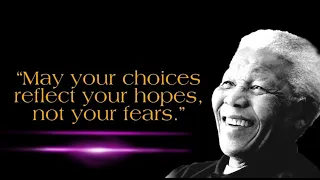 Nelson mandela,s inspirational quotes | life lesson quotes .