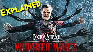 DOCTOR STRANGE IN THE MULTIVERSE OF MADNESS - Explained In Hindi | Doctor Strange 2 MOVIE IN HINDI