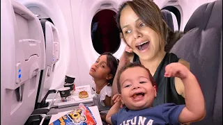 OLHA O QUE O LIAN FEZ NO AVIÃO: VIAGEM EM FAMÍLIA PARA DINAMARCA - Rê Andrade